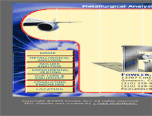 Tablet Screenshot of metallurgicalengr.com
